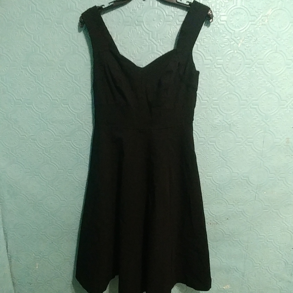 Torrid flowy black dress!